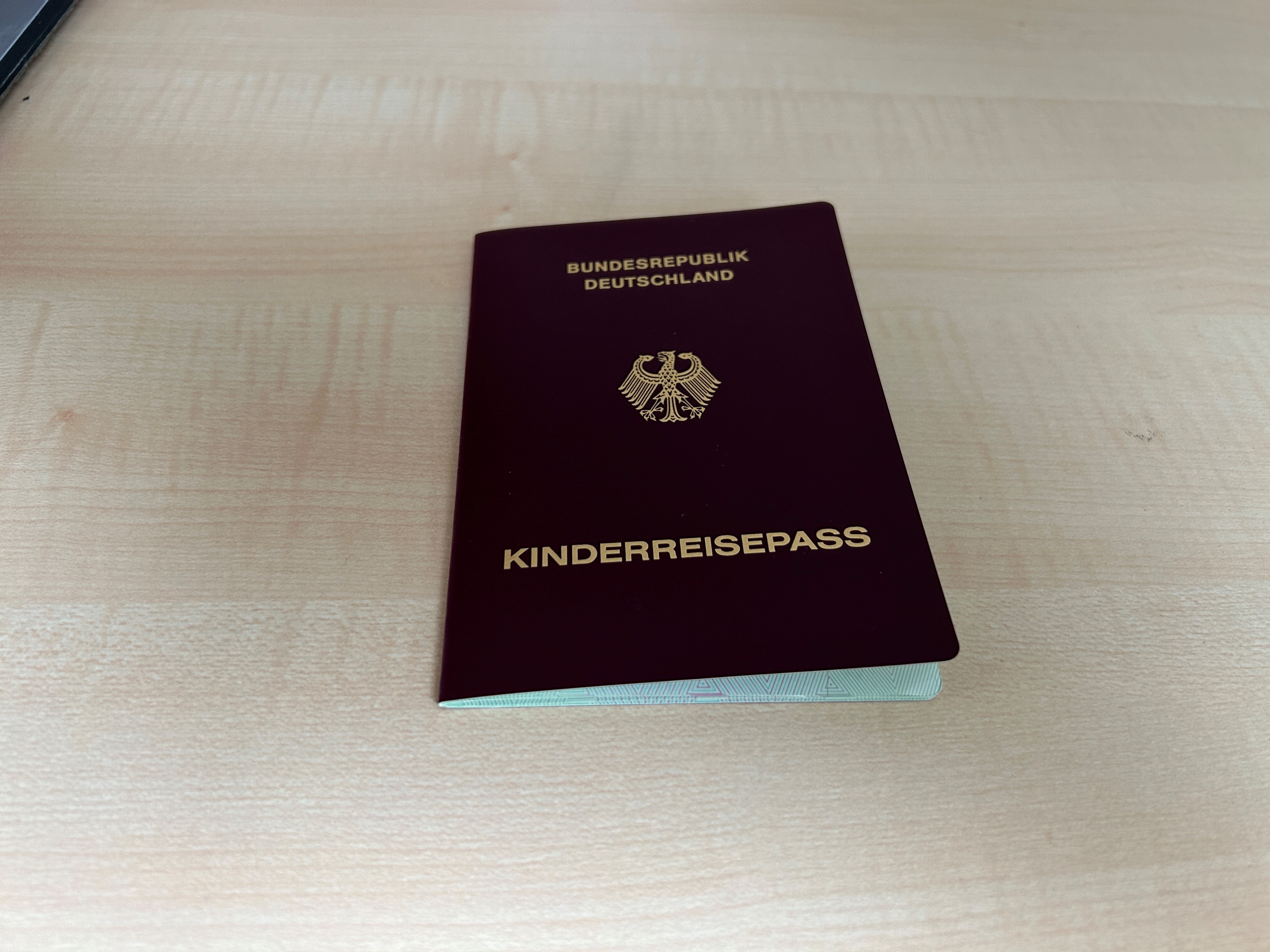 Kinderreisepass