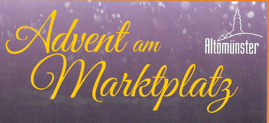Wir laden Sie recht herzlich zum Advent am Marktplatz ein.