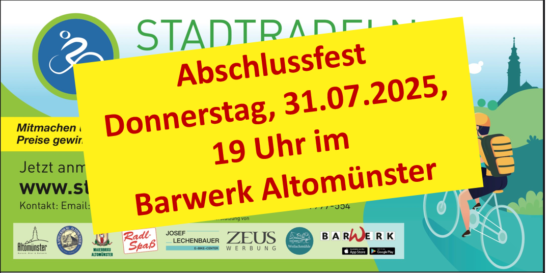 Abschlussfest Stadtradln 2025