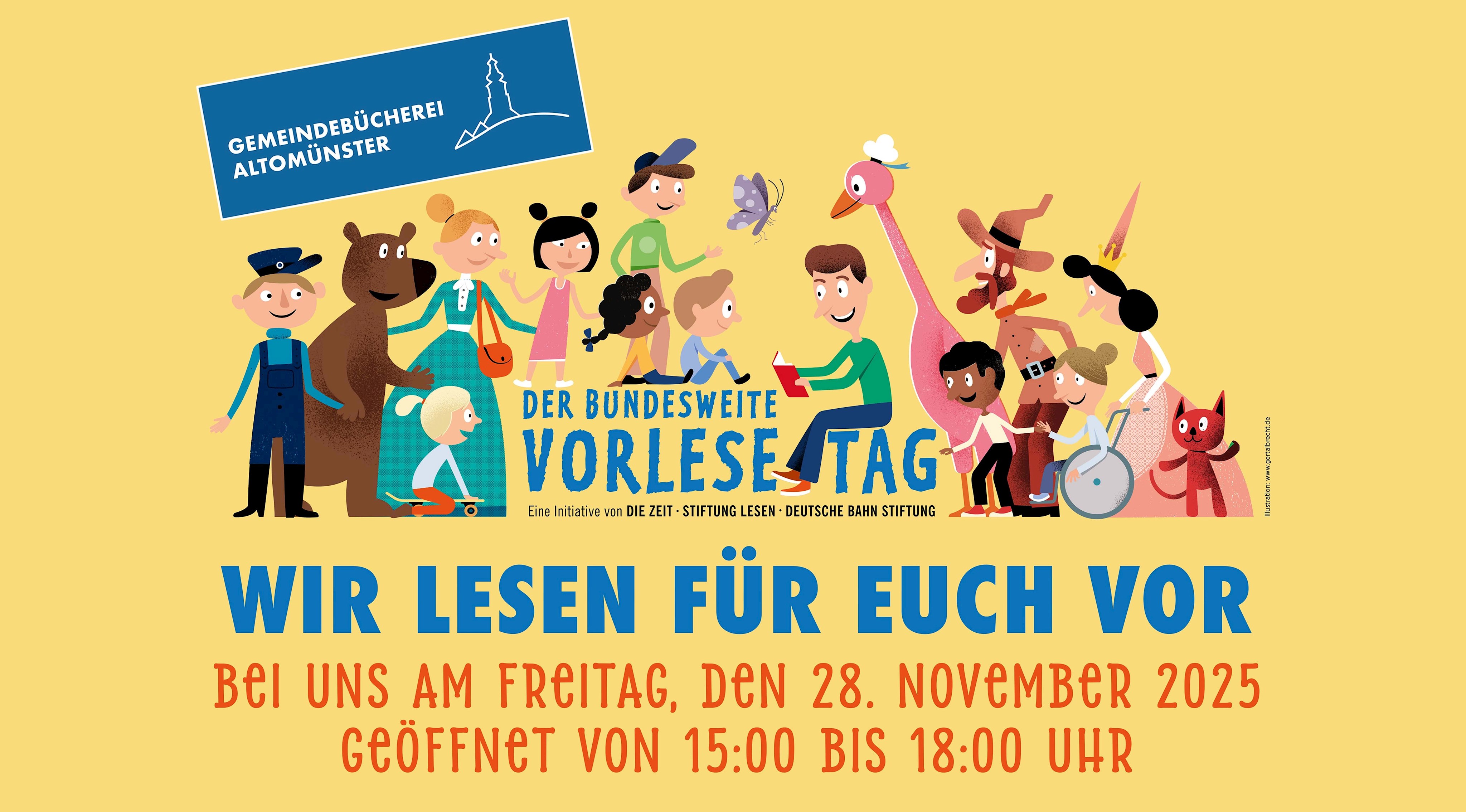 Bundesweiter Vorlesetag 2025 in der Gemeindebücherei Altomünster